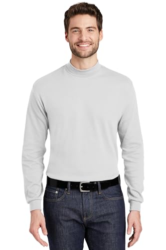 Port Authority Interlock Knit Mock Turtleneck. K321