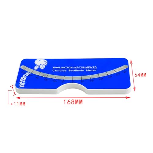 Scoliomètre pour scoliose : détecter la déviation de la colonne vertébrale 0-30° - 7
