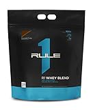 Rule One Proteins, R1 Whey Blend - Chocolate Fudge, 24g Fast-Acting Whey Protein Concentrates,...