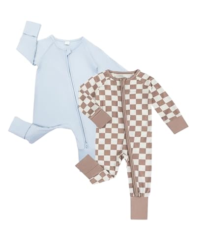 Image of Bow Dream Bamboo Rayon Baby Pajamas Infant Sleepers Newborn Girl Boy Clothes Rompers Jumpsuit Outfit