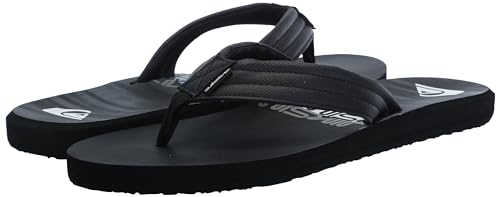 Image of Quiksilver mens Quiksilver Men's Carver Print 3 Point Flip Flop Athletic Sandal