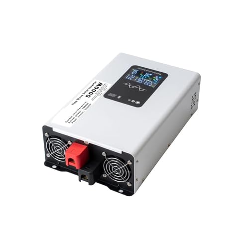 Inverter convertitore 5000W 10000W 12000W Inverter Onda Sinusoidale Per Pura 12v 220v Potenza 24V 48V 60V 72V Convertitore Inverter Auto Solari Off Grid Parete(Peak Power 5000W,60v,110-120V 60HZ)