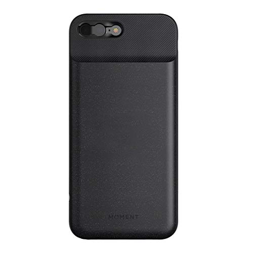 Moment - iPhone 7/8 Plus Battery Case - Black - Protect, Charge, and take Better Pictures.