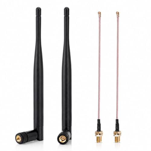 Nelawya 868 MHz LoRa Antenne SMA 3 dBi für Meshtastic, ESP32 LoRa, 2 Stück