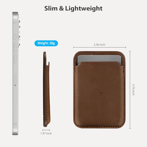 Cartera magnética Magsafe tarjetero mínimo iPhone 16 15 14 13 7