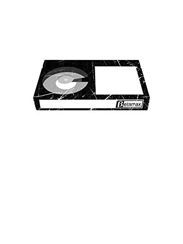 Betamax Tape Window Truck Car Vinyl Bumper Sticker Decal 5'' x 4''