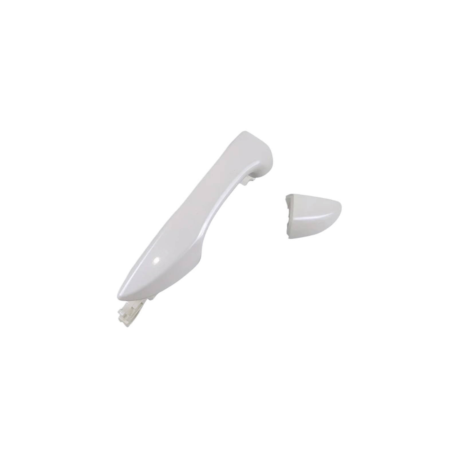 TNTGEBFVBG Universal Car Exterior Door Handle for Toyota for Corolla 2014 2015 2016 2017 2018 Door Handle Driver Front Rear Side Outer White(Rear Left)