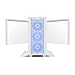 LIAN LI Lancool III RGB White Aluminum/SECC/Tempered Glass Gaming Case with 4 × 140 PWM Fans (ARGB)- LANCOOL 3R-W