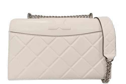 Tory Burch Women's White Leather Small Fleming Convertible Shoulder Bag2