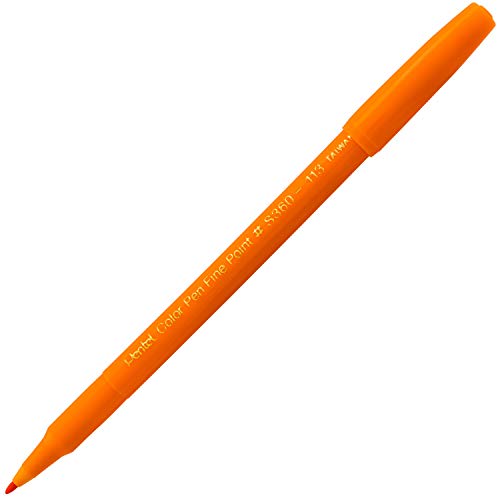 Image of Pentel Arts Color Pen, Ochre, Box of 12 (S360-113)