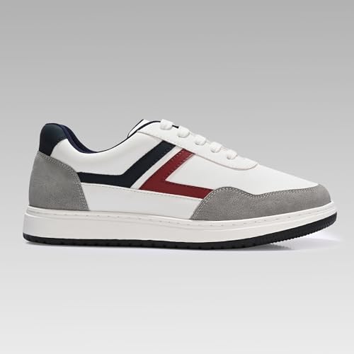 Image of Cruiser Mens Sneaker| Comfort & Style with Soft Cushioned Insole | Classic Canvas Sneakers for Effortless Style |Trendy Lace-Up Design for Casual Outfits (2623)