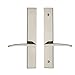Baldwin 6915003FD Lifetime Polished Brass Santa Monica Full Dummy Mortise Handleset