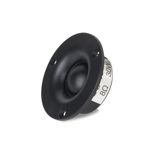 Image of Black Silk Dome Tweeter 2.75 Inch 8 Ohms Neo Magnet 30W HiFi Tweeters for Bookshelf, Tower and Center Speakers, Hi-Fi Systems (2 Pcs)