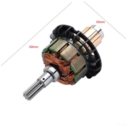 Rotor de motor para herramientas sierra BTD142 soluciona sobrecalentamiento 4