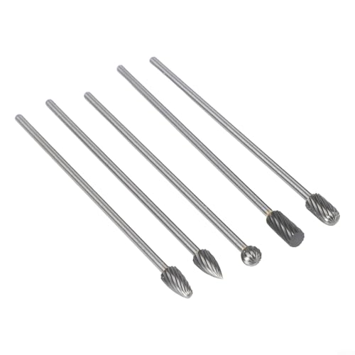Set de 5 fresas rotativas 100mm para madera y metal miniatura 1