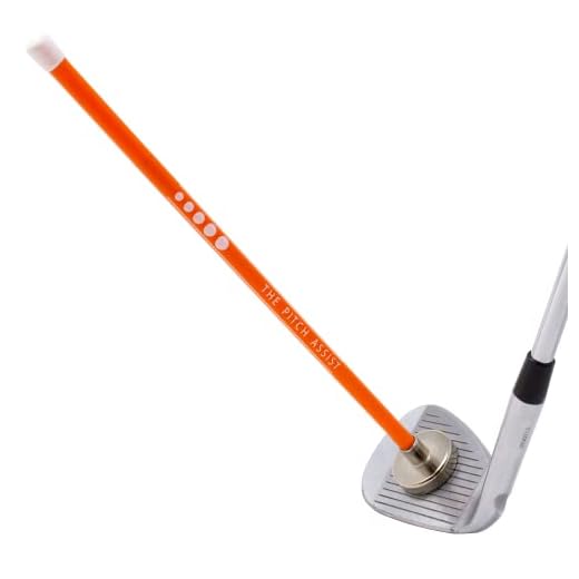 ForeNoMore Golf Alignment Rods: Magnetic Club Alignment Stick Demonstrates Correct Golf Swing Aim, Golf Training Aid Magnet Lie Angle Tool Training Aids Visualize and Align Your Golf Shot, Orange