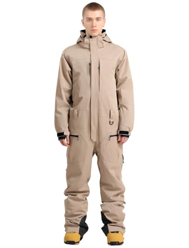 GSOU SNOW Men One Piece Ski Suit