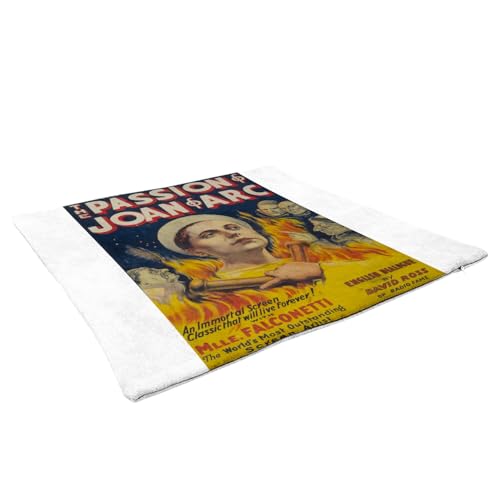 Coussin de film Jeanne d'Arc rétro blanc pour confort lombaire - 3
