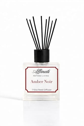 Diffusor de Aroma Affinati Amber Noir 7 fl oz con 8 Varillas miniatura 1