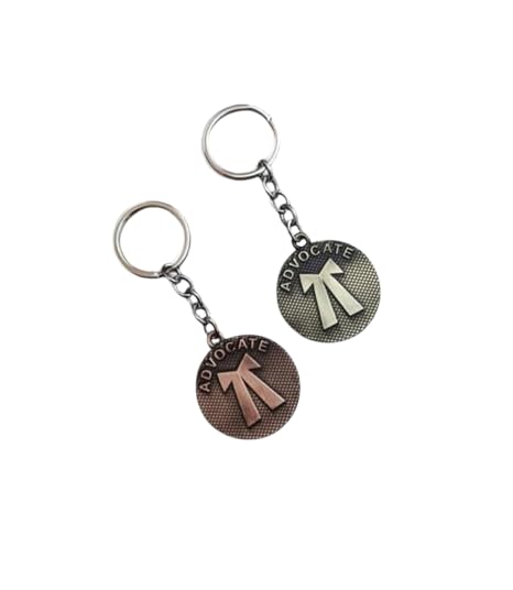 Porte-clés métal Advocate multicolore pour organiser vos clés de maison