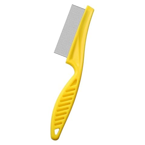 Lice Comb for Kids,Stainless Steel Fine Tooth Comb, Dandruff Comb, Remover Scalp Comb,Flea Comb Professional Grooming Tool Dandruff Remover Cover