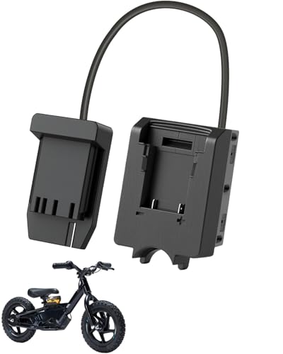 WEIGUZC Battery Adapter for Stacyc 12 & 16 Electric Balance Bikes - Compatible with Dewalt 20V Batteries - Easy Install Power Tool Battery Pack Converter for Extended Ride Time