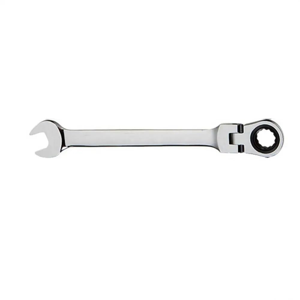 UDHSNJZG Spanner Set 6/7/8/9/10/11/12/13/14/15/17mm Dual Heads Ratchet Combination Dicephalous Spanner Hand Tools(15MM)