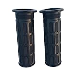 Dualoai 2pcs Rubber Non- Handlebar Replacement Wheelbarrow Handle Grips