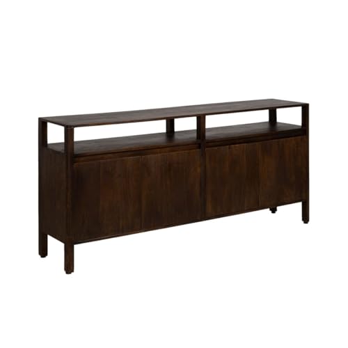 Aparador Kurt Marrón Madera de Mango 190 x 40 x 86 cm - Marca: BigBuy Home - EAN: 8445146128591