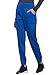Cherokee Scrub Pants for Women Jogger Natural Rise Medical Uniform 5 Pocket Elastic Waist Ultra Soft 2-Way Stretch - WW011, XL, Royal
