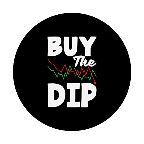 Buy The Dip Investor Day PopSockets Swappable PopGrip, Black - Image 3