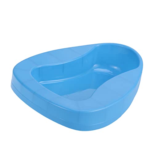 KOMBIUDA Plastic Bedpan for Bedridden Elderly Universal Size Bedpan Toilet for Men Women