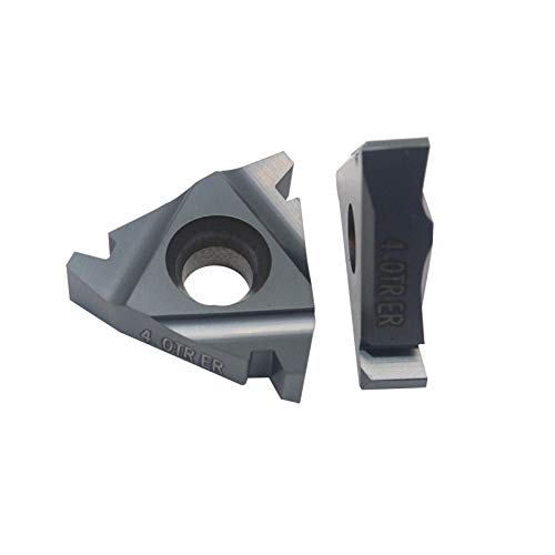 Tool Part for 22ER 4 TR LDA 20PCS Threading Blade 22ER 4 TR LDA CNC Insert Lathe Cutter Tool for Stainless Steel