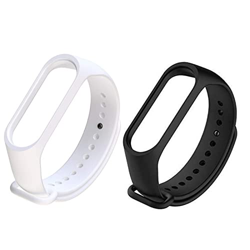 Inefable® Mi Band 3 & 4 Strap Band Wristband Strap Compatible with Mi Band M3 & M4 Original Device Not Included |