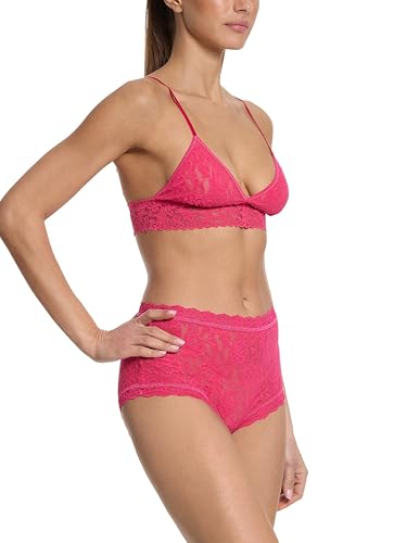 Image of hanky panky Signature Lace Padded Bralette, XS, Sweet Tart Pink