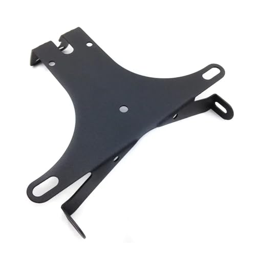 Support plaque moto YZF R1 2004-2012 finition noire ajustée