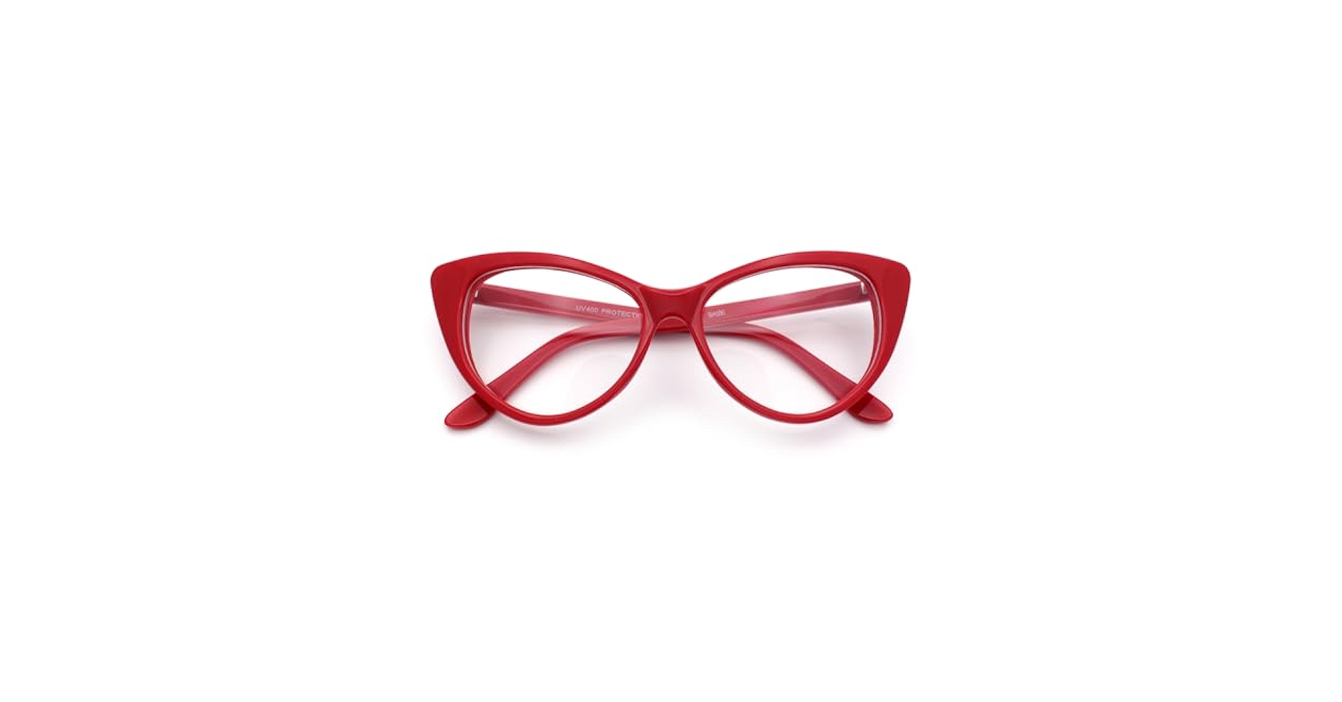 Amazon.com: SA106 Classic Womens Gothic Clear Lens Cat Eye