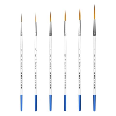XDT#830 Extra Long Fine Point Artist Brush Set Cover