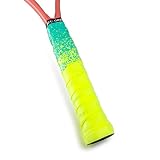 Get A Grip - Custom Tennis Racket Grip Tape - Anti-Slip/Quick-Drying Tennis Overgrips - Precut Badmi
