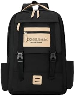 Tinytot 30 Litre Japanese Korean Style School Bag Water-Resistant Laptop &amp; Travel Backpack - Unisex Large 18 Inches Multip...