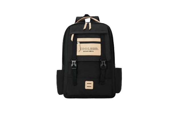 30 Litre Japanese Korean Style School Bag Water-Resistant Laptop & Travel Backpack - Unisex Large 18 Inches Multipurpose Student Backpack for Boys & Girls, Men & Women