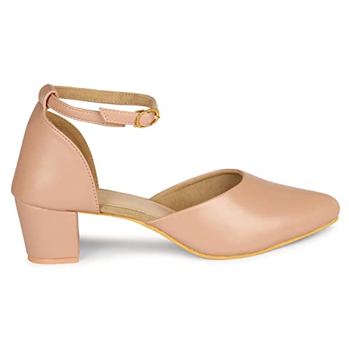 Image of Smart & Sleek Women's Comfortable Block Heels Sandal