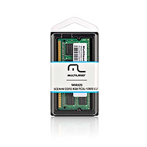 Módulo de Memória Multilaser Sodimm Ddr3 PC3l-12800 - MM820