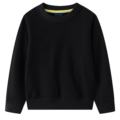 Junellz 3-4 Year old Black Classic Boy Sweatshirt Boy Jumper Boys Clothes