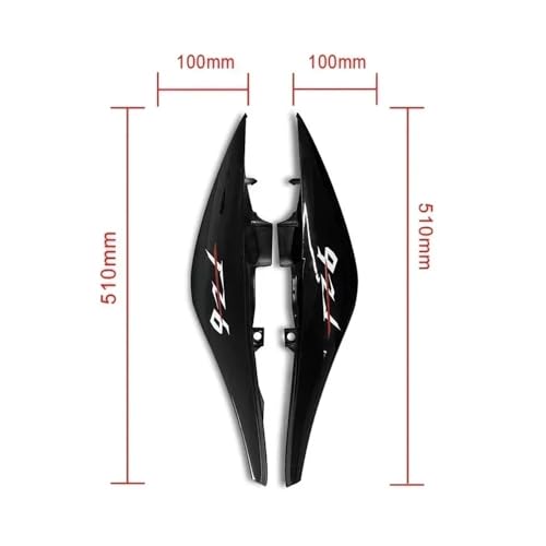 Carenage flanc avant gauche FZ6 de qualité supérieure en ABS - 7