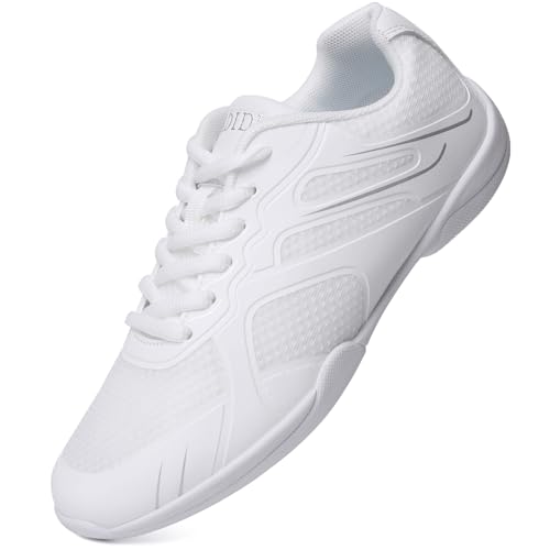Image of CADIDL Cheer Shoes Women White Cheerleading Dance Shoes