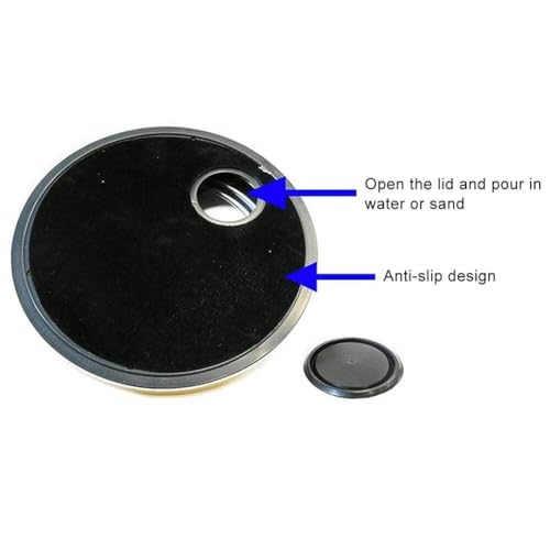 Mâts de drapeau d'intérieur base stable pour support extérieur robuste - 6