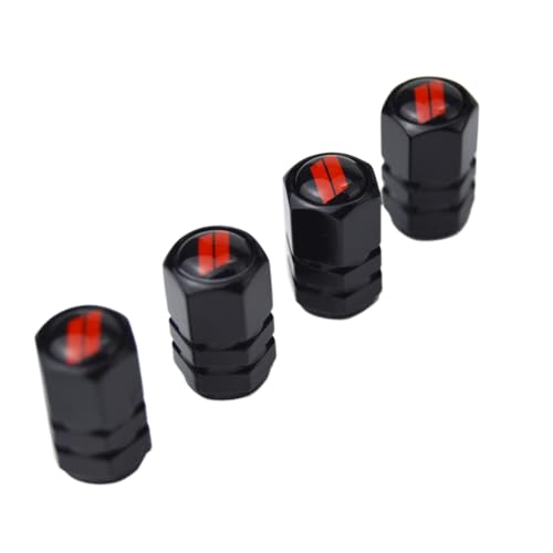 Slash Metal Tire Valve Stem Caps