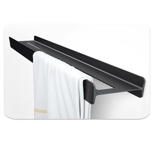 Étagères murales flottantes étagère métal noir meuble rangement mural 80cm