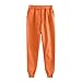 2 Piece Sets for Boys Girls Fall Fashion 2025 Sweatsuit Hoodie Sweatshirt and Sweatpants Lounge Set (Orange, 3-4)